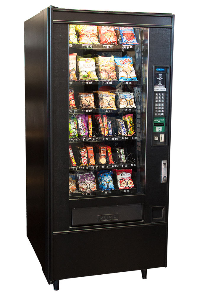 Crane National Vendors Crane Merchandising Systems CMS 148 Snack Center ...